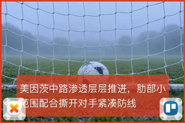 美因茨中路渗透层层推进，肋部小范围配合撕开对手紧凑防线